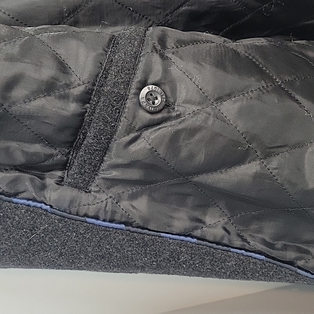 Chaps Charcoal Gray Wool Coat - image 8